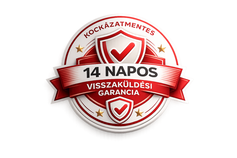 14 napos pénzvisszafizetési garancia