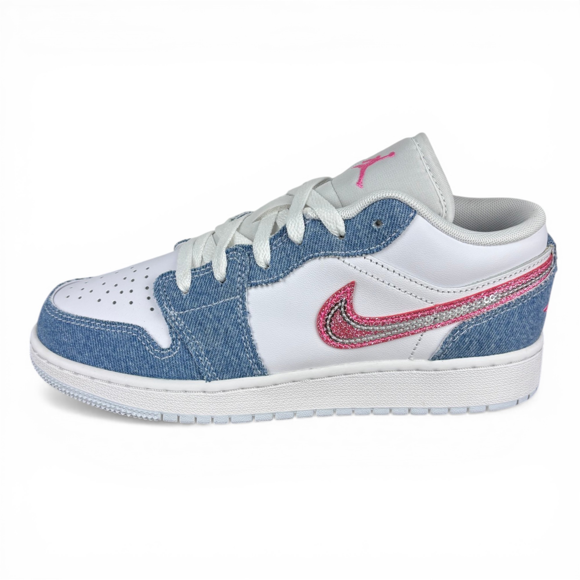 Nike Jordan 1 Low Denim Sequin Gs