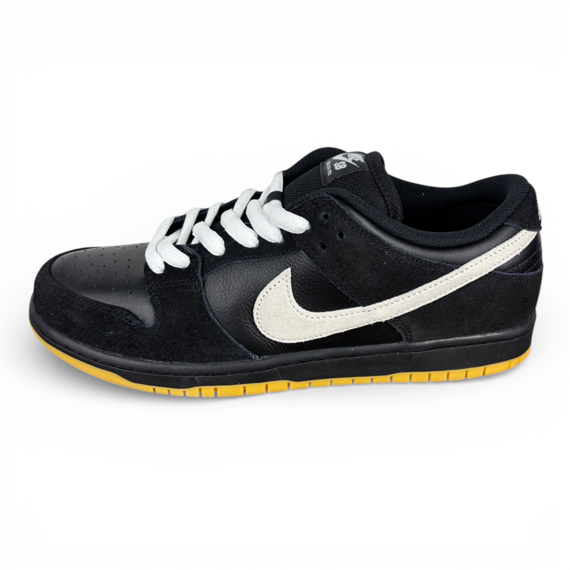 Nike SB Dunk Low Black White Gum