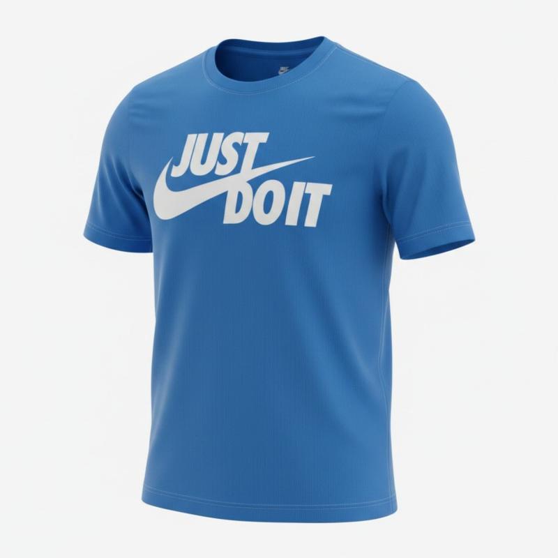 Nike Just Do It Kék Póló