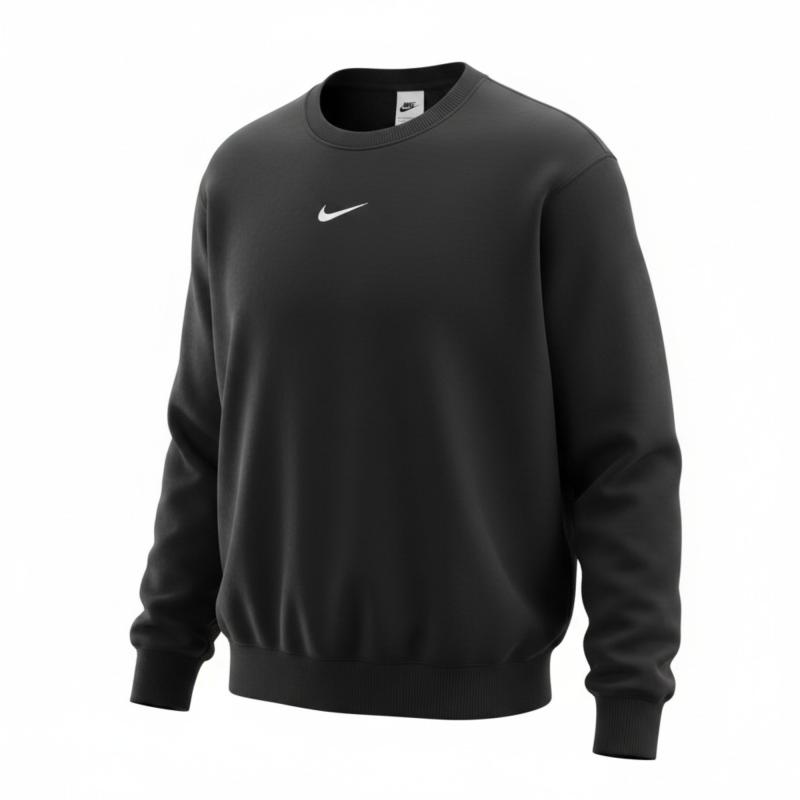Nike Sportswear Phoenix Fleece Wmns Oversized Crewneck Black női pulóver