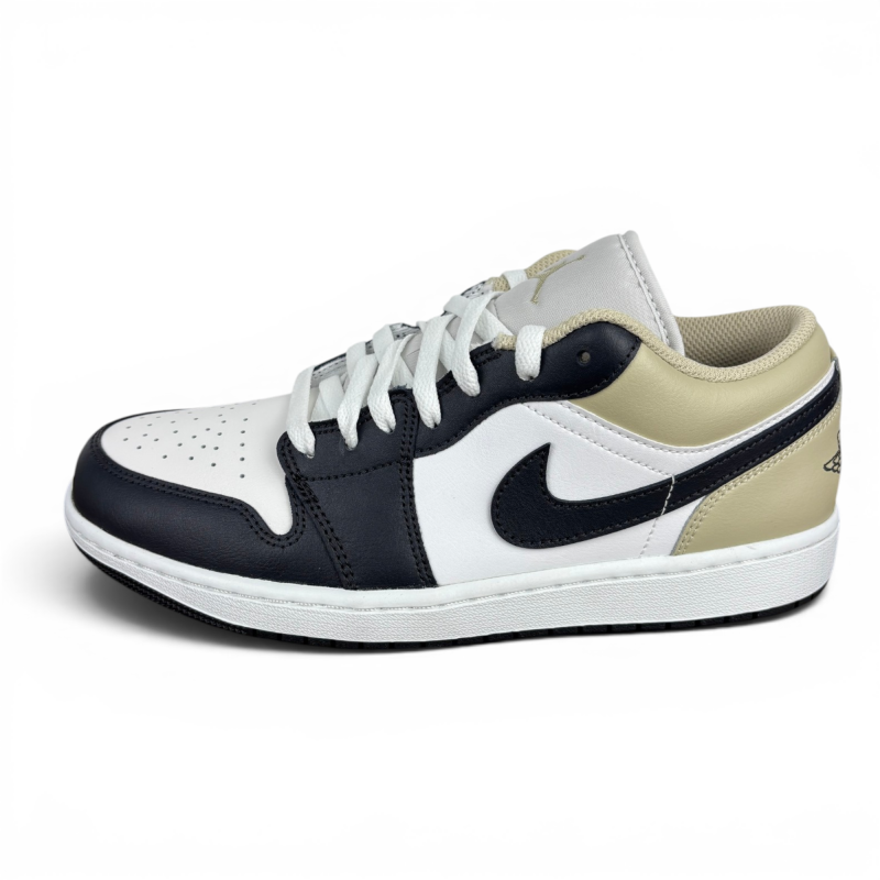 Nike Jordan 1 Low Black Toe Rattan