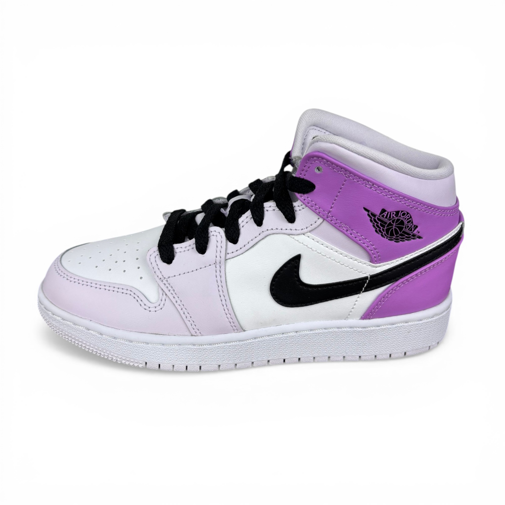 Nike Jordan 1 Mid Barely Grape Gs
