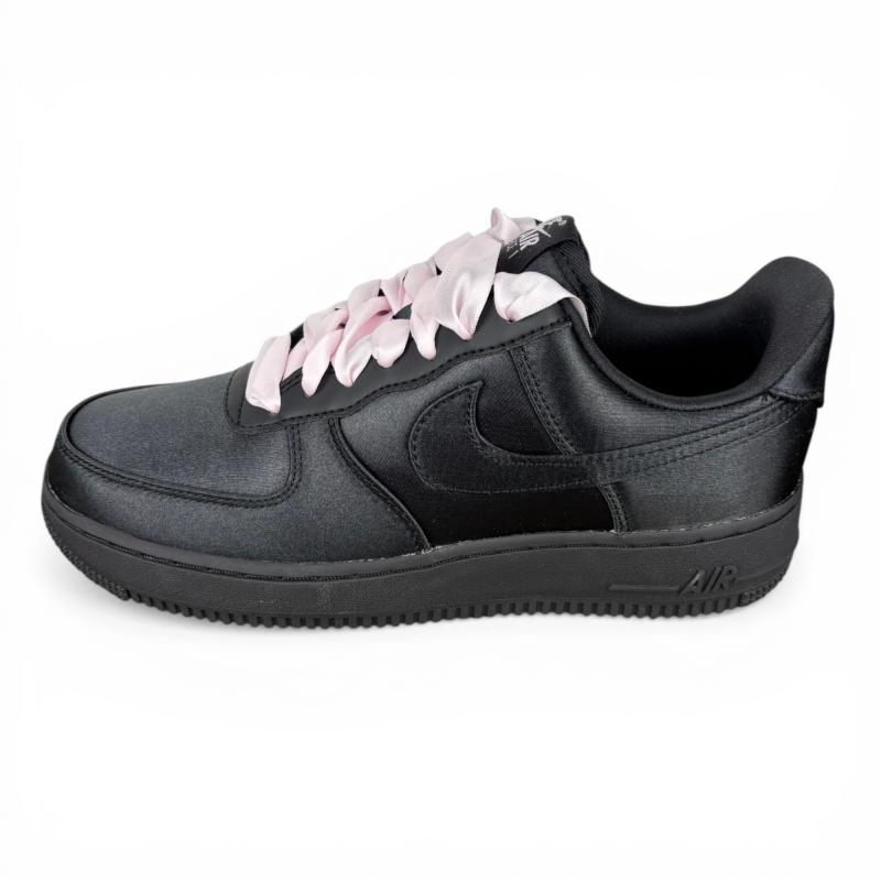 Nike Air Force 1 Low Black Satin
